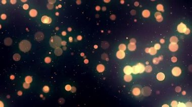 Koyu Işık Bokeh 3 Döngülenebilir Arka Plan