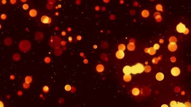 Koyu Işık Bokeh 4 Döngülenebilir Arka Plan