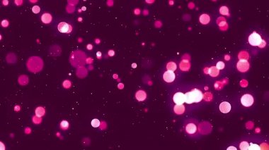 Koyu Işık Bokeh 5 Döngülenebilir Arka Plan