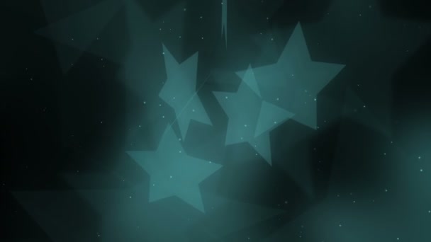 エレガントな星1ループ可能な背景 — ストック動画