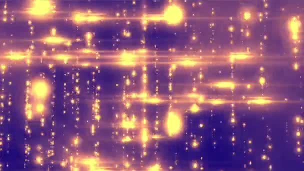 Işık Glitters 7 Döngülenebilir Arka Plan — Stok video
