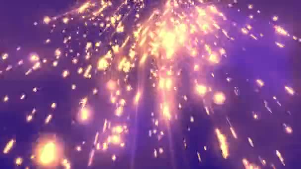 Işık Glitters 33 Döngülenebilir Arka Plan — Stok video