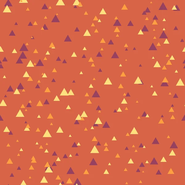 Sömlös abstrakt geometri mönster med trianglar i enkla colo — Stock vektor