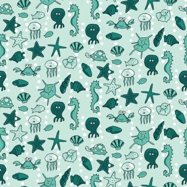 Deniz hayvanlarında kusursuz desen