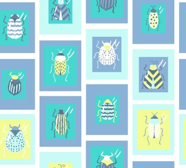 Farklı böcekler ile Seamless Modeli
