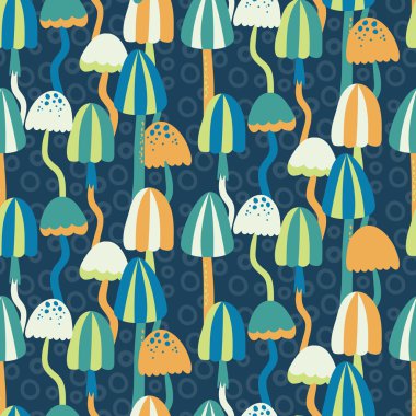 Farklı mantar ile Seamless Modeli