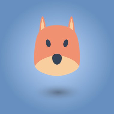 Sincap düz yüzü. Vektör çizim