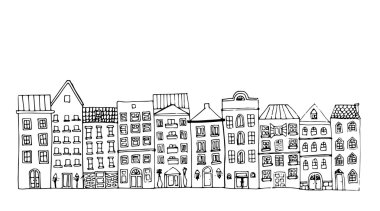 Eski şehir binaların.