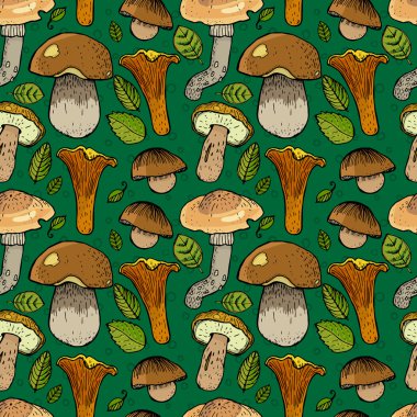 Farklı mantar ile Seamless Modeli