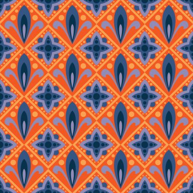 kesintisiz geometrik desen.