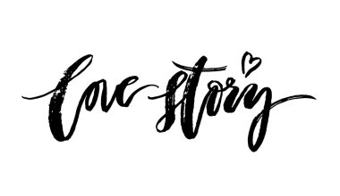 Aşk hikayesi kartı.