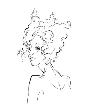 Afrikalı kadın Portreler