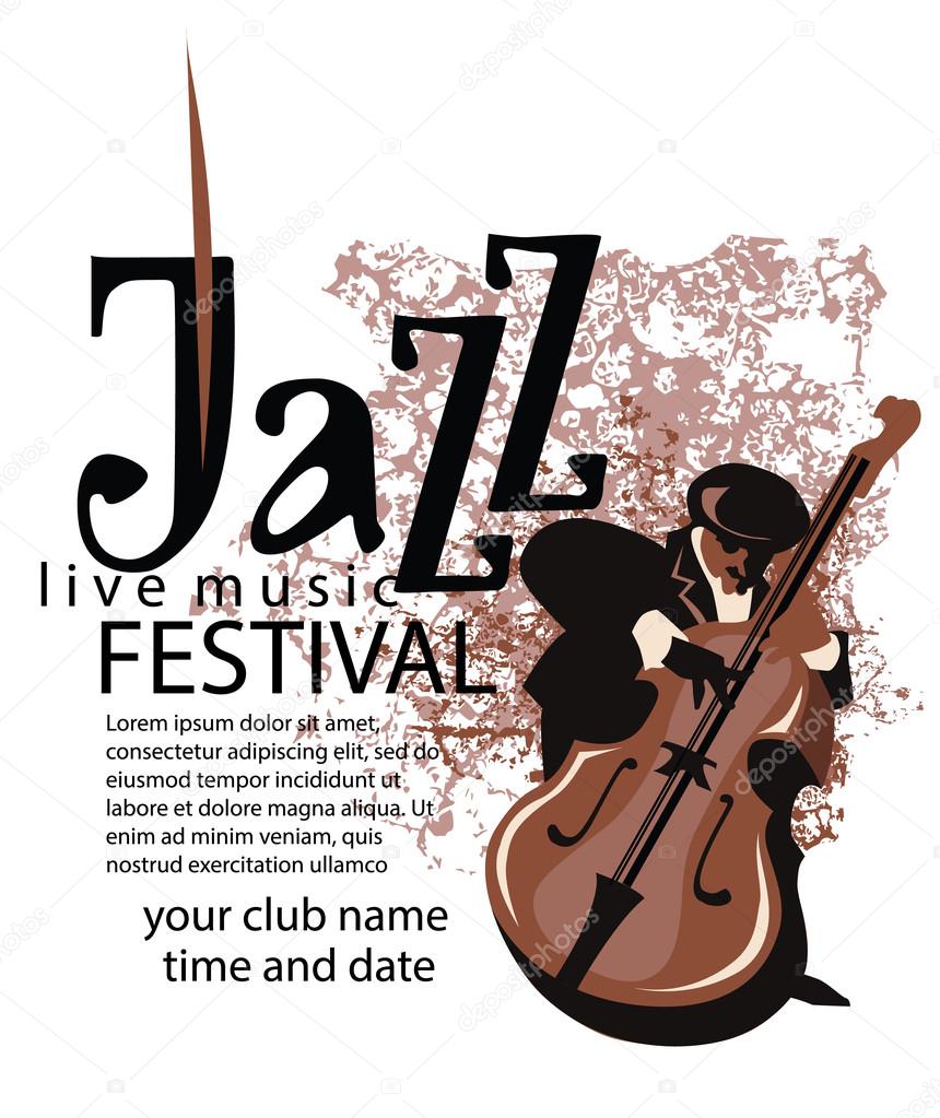 Jazz poster concept.
