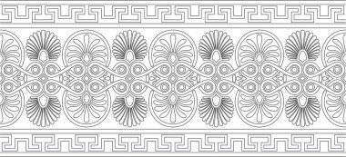 Siyahi, klasik, kusursuz Avrupa ulusal süsü. Romanesk halkların etnik kalıpları. Sınır, Antik Yunan çerçevesi, Roma İmparatorluğu.