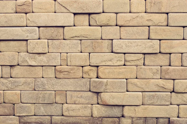 Стена Кирпича Песчаника Текстура Натурального Камня — стоковое фото
