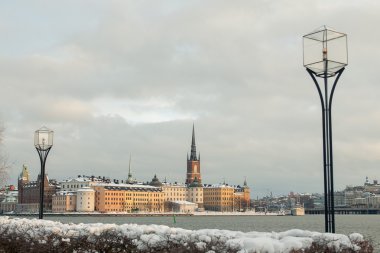 Stockholm, İsveç eski City doğru göster