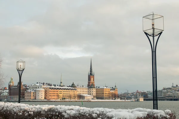 Stockholm, Sweeden uitzicht richting Old City — Stockfoto