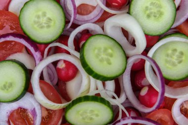 Doğranmış sebzeler