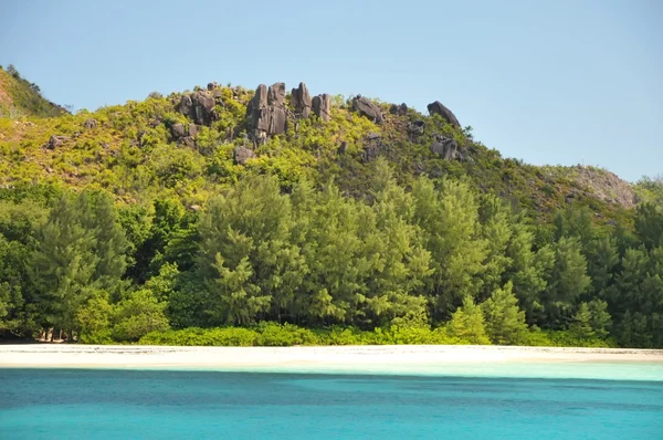 Wyspy Curieuse — Zdjęcie stockowe