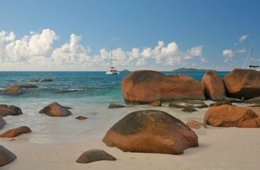 Praslin Adası, Anse Lazio Beach