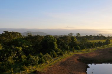 Sunrise Aberdare Milli Parkı içinde