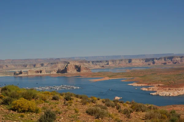 Glen canyon. The view from the observation deck of the Arizona sunset. Grand Canyon National Park,  Arizona, the USA