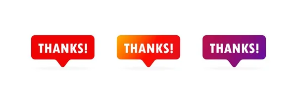 Tack För Din Hjälp Symbol Klistermärke Mall Tack Ska Begreppet — Stock vektor