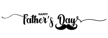 Babalar günün kutlu olsun. İçinde mutlu babalar günü mesajı olan bir poster. Gündüz kaligrafi ışık pankartı. Baba, benim kral çizimim. Vektör EPS 10