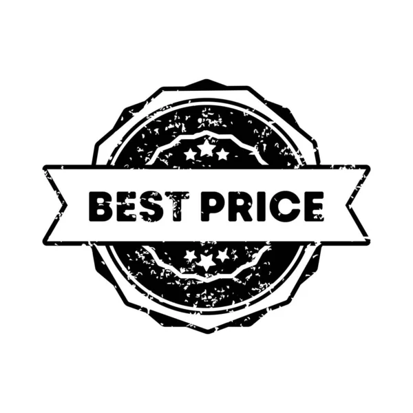 Best Price Stamp Vector Best Price Badge Icon Certified Badge — Stock Vector