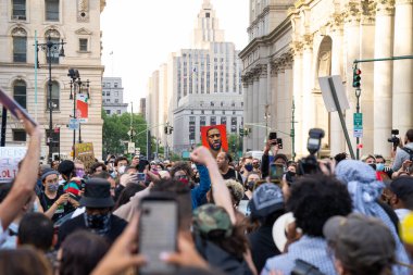 BLM George Floyd Anma 25 Mayıs 2021 New York Şehri, New York