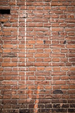 eski kırmızı tuğla duvar