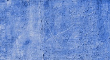 duvar arka plan mavi boyalı eski alçı