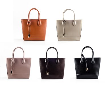 kadının renk handbas kümesi