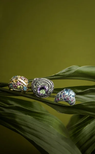 Šplhat šperky s květinové prvky — Stock fotografie