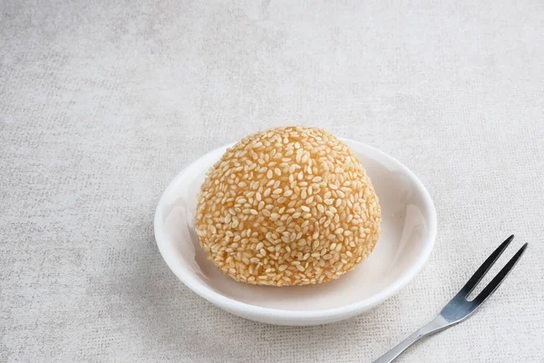 Onde Onde Ist Ein Traditionelles Essen Aus Indonesien Das Aus — Stockfoto