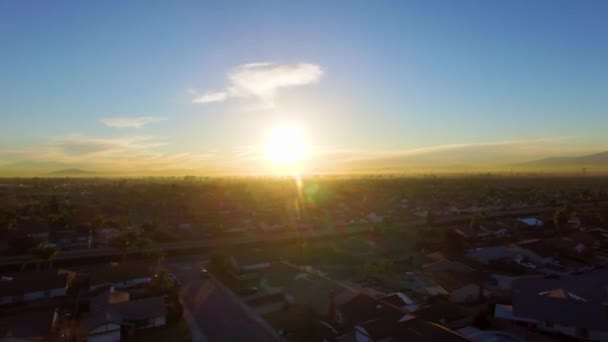 Um avião no céu — Vídeo de Stock