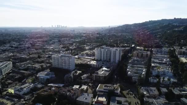 Vedere a unui oraș — Videoclip de stoc