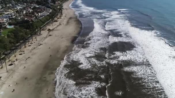 San Clemente beach in california — Stock Video