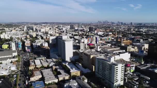 Een groot stadslandschap — Stockvideo