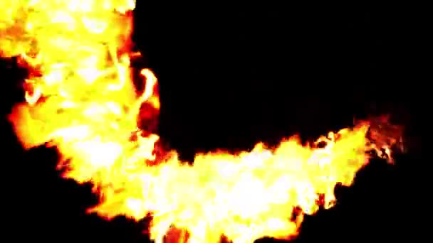 炎のぼやけた写真 — ストック動画