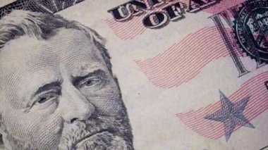 Elli dolarlık banknotlar Ulysses S. Grant 'in teklifini yakından takip ediyor.
