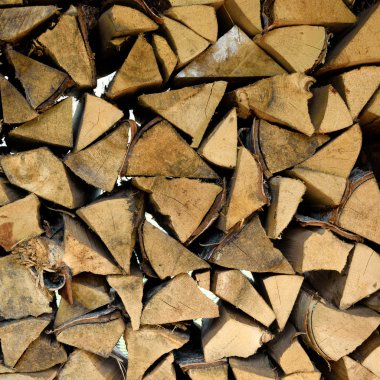 arka plan, birçok günlükleri ve ahşap woodpile içinde 