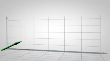 İş büyüme grafik çubukları