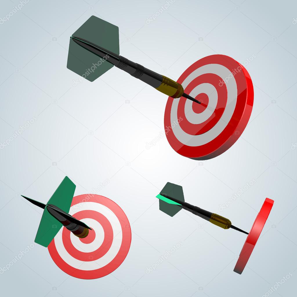 The success of hitting the target
