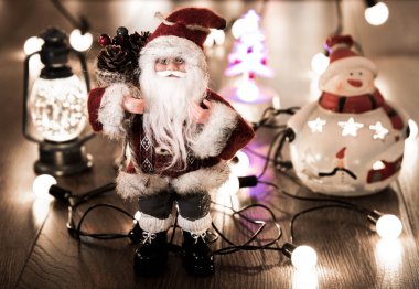 akşam Noel kompozisyon