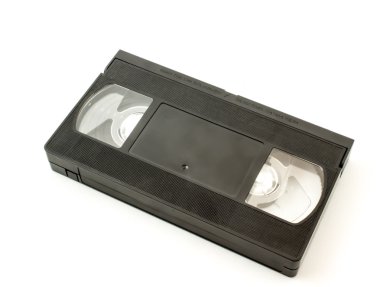 Eski siyah film ile manyetik kaset