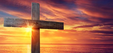 Tahta Haç Gün doğumunda, İsa 'nın çarmıha gerilişi