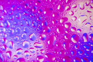 Renkli sıvı damlacıkları arka plan