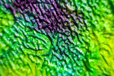 Renkli sıvı damlacıkları arka plan