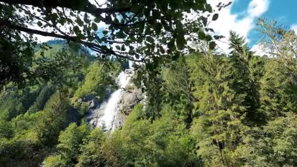 Timelapse Paesaggio Sulle Cascate Nardis — Video Stock